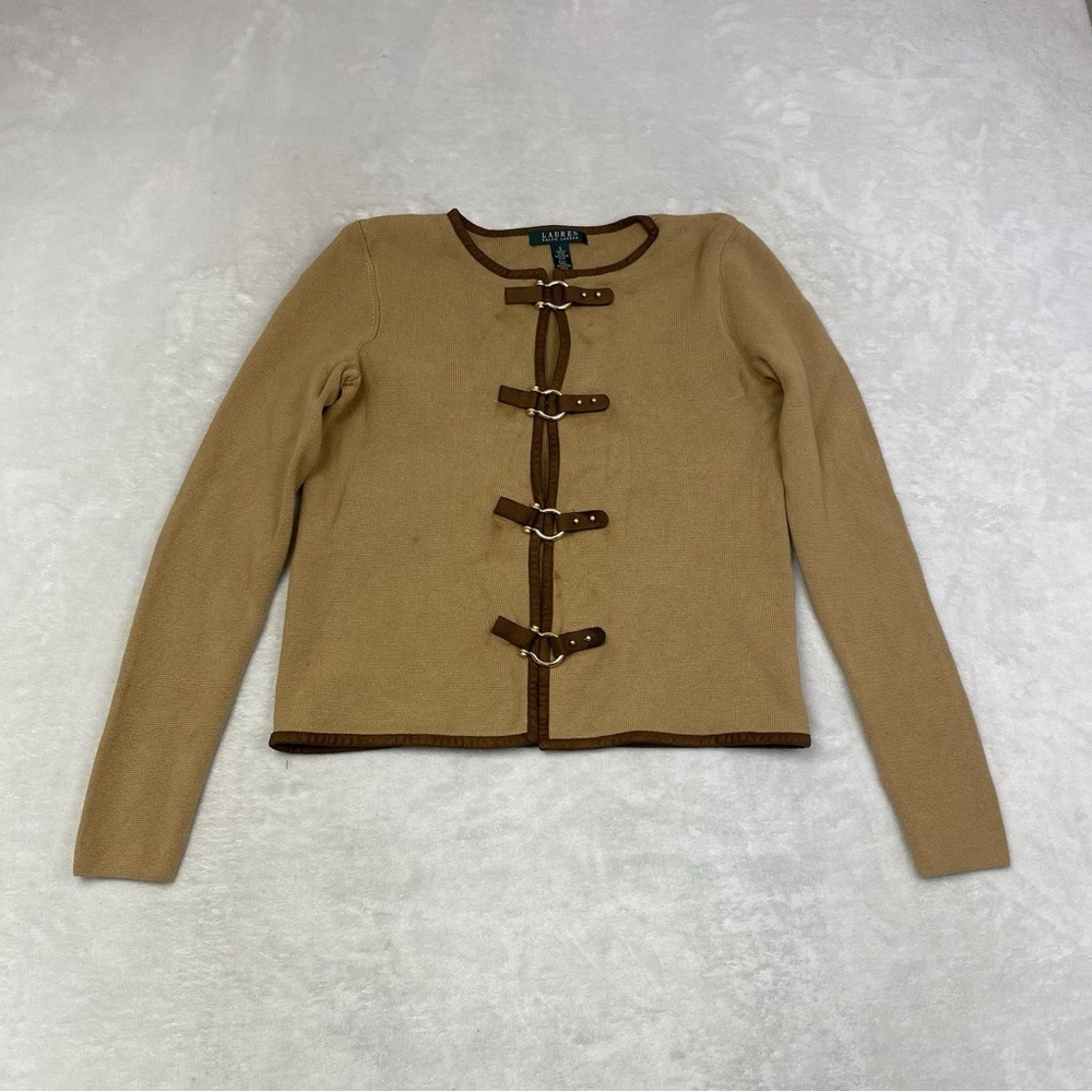 Ralph Lauren Tan and Brown Jacket Size S